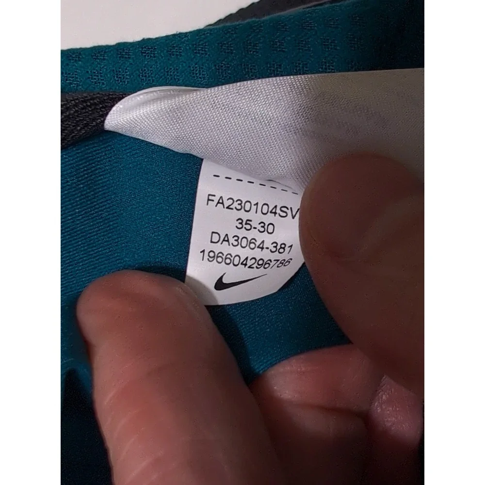 Nike Golf Pants Men 35x30 Teal NWOT Dri-FIT Repel 5-Pocket Slim Fit DA3064-381
